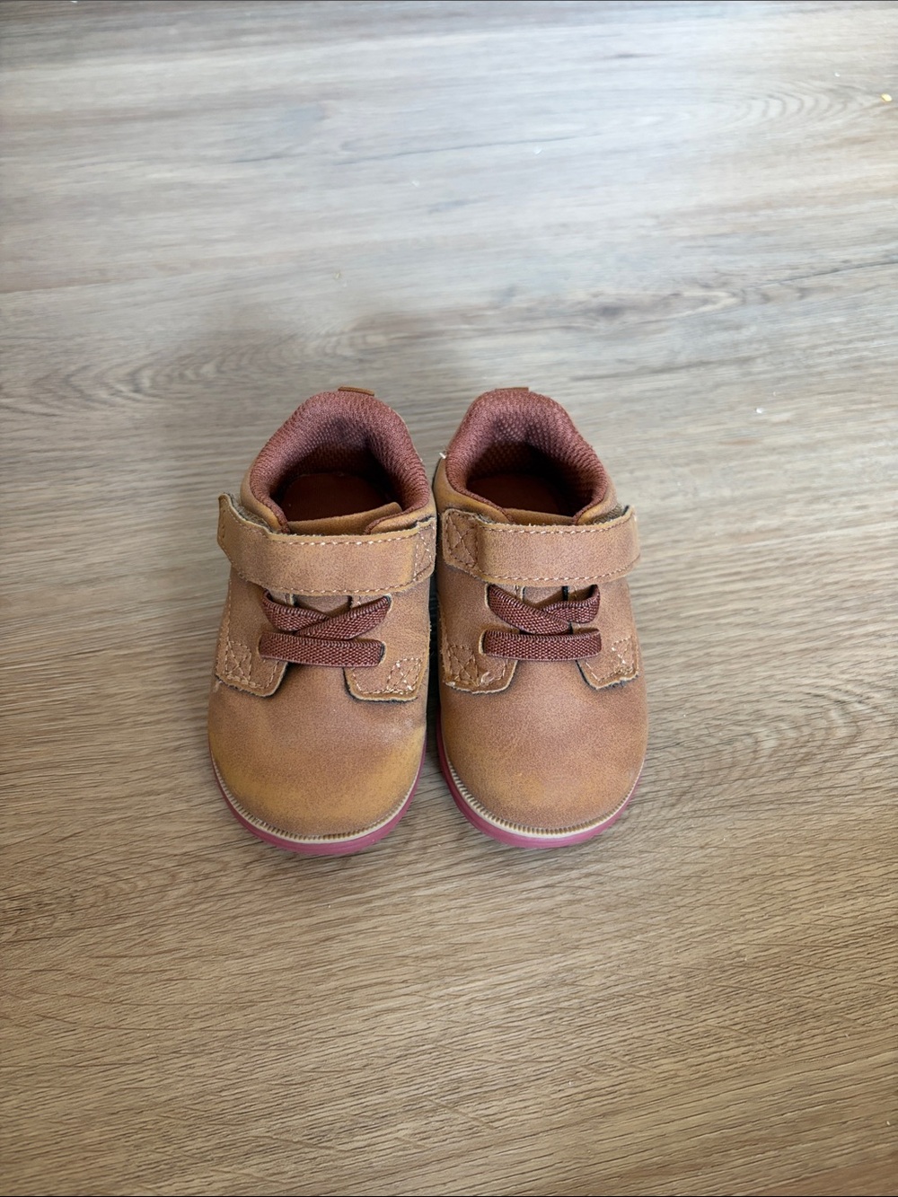 Stride Rite Toddler Brown Velcro Sneakers